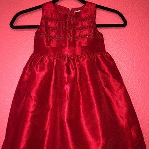 Red toddlers dress